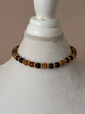 1950s NHL Signed Multi-Strand Faux Pearl Necklace – Mid-Century Glam